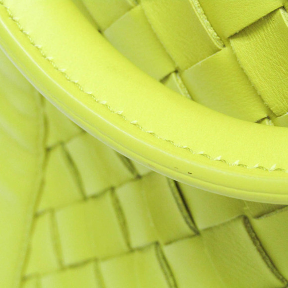 BOTTEGA VENETA Yellow Leather Intrecciato Backpack main image 12